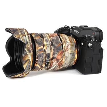 Imagem de CHASING BIRDS Revestimento impermeável de camuflagem de lente para TAMRON 70-180 mm F2.8 DI III VXD capa protetora de lente à prova de chuva versão III (camuflagem de palheta, montagem eletrônica)