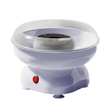 Imagem de MáQuina De AlgodãO-Doce,DiâMetro Grande De 270 Mm,Partida Com Um BotãO,Corpo Inteiro Pode Ser Desmontado E Lavado Para AçúCar Ou Doces Com 10 Palitos De Bambu E 1 Colher De AçúCar