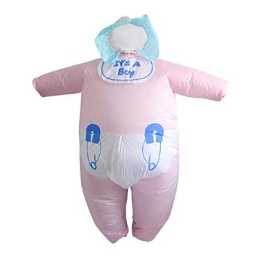 Imagem de Terno de luta inflável Sumo Traje inflável Traje de luta inflável Sumo Wrestling Costume sumo explodir terno Kit de fantasia infantil fantoche de poliéster suprimentos para festas infantis / 6