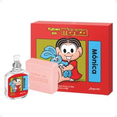 Imagem de Kit Jequiti Turma Da Mônica: Estojo Mônica Com 1 Colônia 25ml e 1 Sabo