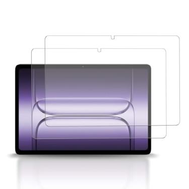 Imagem de YAJOJO Pacote com 2 protetores de tela para tablet OnePlus Pad 3 de 13,3 polegadas, dureza 9H, vidro temperado para tablet OnePlus Pad 3, antiarranhões, sem bolhas, clareza HD