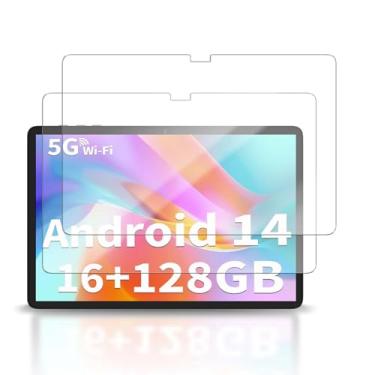 Imagem de Pacote com 2 protetores de tela para YOBANSE T618 / YLEEBG TAB10 Tablet 10 polegadas, dureza 9H, vidro temperado para YOBANSE T618 / YLEEBG TAB10 Tablet antiarranhões, sem bolhas, clareza HD