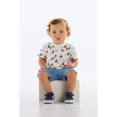 Imagem de Camiseta para Bebê Menino Quimby, Bege, 1