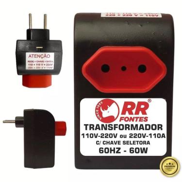 Imagem de Inversor Transformador Conversor Voltagem 60W 110V Para 220V