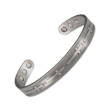 Imagem de EnerCoppeX Pulseira magnética de cobre para mulheres - Joias Detox com ímã Gauss 3500, pulseira ajustável (Tipo-2)