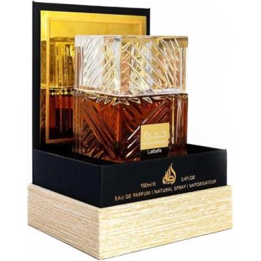 Imagem de Perfume Árabe Lattafa Khamrah Eau de Parfum Unissex 100ml  Importado O