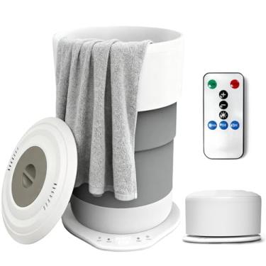 Imagem de Ann Katy Aquecedor de toalha dobrável para banheiro