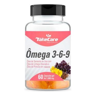 Imagem de Ômega 3-6-9 Take Care 60 Cápsulas Nutricionais 1400mg