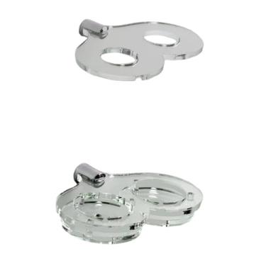 Imagem de KiBcsLic Suporte para sabre de luz, suporte de exposição, cabide, para a maioria dos cabos, de parede para sabre de luz de acrílico para presente de, Claro