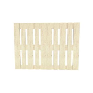 Imagem de Cabeceira de Pallet para Cama de Casal 140x120x4 cm - Design Moderno e