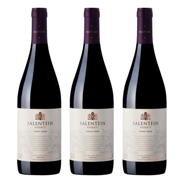 Imagem de Kit 03 Un. Vinho Tinto Salentein Reserve Pinot Noir 750ml