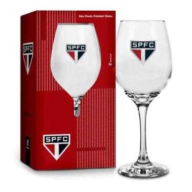 Imagem de Taça Vinho Sao Paulo Oficial Presente - brasfoot