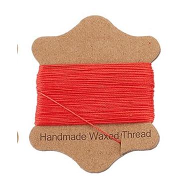 Imagem de 21,87 metros 0,55 mm fio encerado fio corda artesanal fio vermelho escuro para pulseira DIY colar macramê fabricação de joias