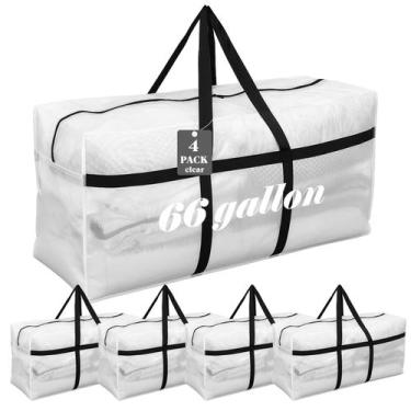 Imagem de Sacos de armazenamento Clysee 115x55x40 cm, pacote com 4 unidades, tra