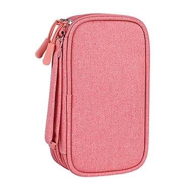 Imagem de Bolsa organizadora de cabos portátil carregador digital USB Gadget Power Bank Bolsa Gadgets Cabos Organizador de fios