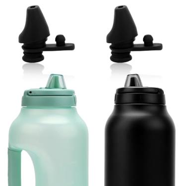 Imagem de 2 peças de substituição de válvula de mordida para tampa de jarro de aço inoxidável Ello Hydra de 1,8 g, peças de reposição de bico de garrafa de água de silicone, livre de BPA, compatível com Ello