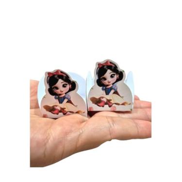 Imagem de Forminhas para Doces Tema Princesa — Decoração de Festa Infantil, Lembrancinha, Mesa de Doces Personalizada — Kit com 50 unidades