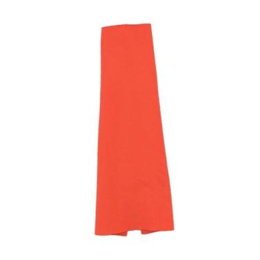 Imagem de Esquirla Roupas de bonecos de ação em escala 1/6, roupas em miniatura, vestido sem alças, mini adereço fotográfico, fantasia de boneca para figuras femininas, Laranja Vermelho