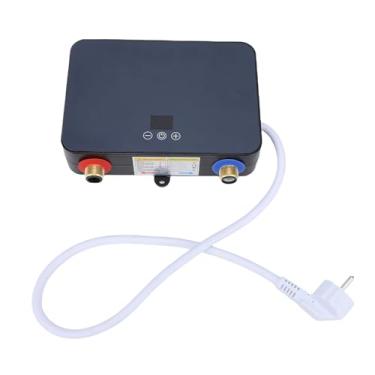 Imagem de Luocute Água Elétrica Instantânea Aquecedor 6000W Display Digital Sem Tanque Autoajustável Sob Demanda Água Quente Com Tela de Toque LCD para Pia Sob a Cozinha do Banheiro