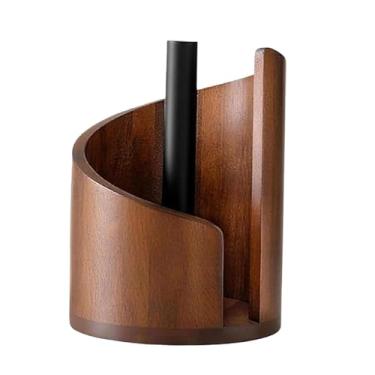 Imagem de Fenteer Suporte de para Papel Toalha, Dispensador de Rolo de Papel para Cozinha, Banheiro E Escritório.