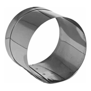 Imagem de Aro Cortador De Massas, Bolo, Biscoito 5 X 4 Inox