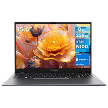 Imagem de CHUWI Notebook Empresarial De 15,6'', Cpu Intel N100 (Até 3,4 Ghz), Ssd De 256 Gb, 8 Gb De Ram, Windows 11, Wifi 6, Bluetooth 5.2, Hdmi, Tela Ips Fhd 2K