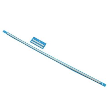 Imagem de Zahara Capa inferior de laptop prata 3 peças de substituição antiderrapante de silicone antiderrapante para DELL XPS 17 9710 9700 9720 Percision 5750 5760 5770