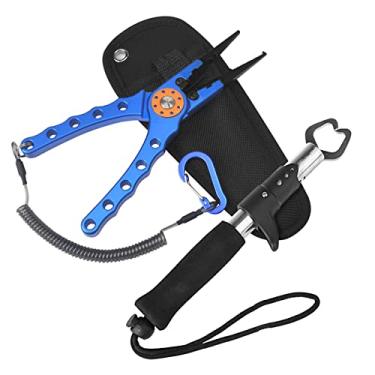 Imagem de Alicate de pesca Lip Gripper Kit Linha Cortador Removedor de Gancho Ferramenta de Pesca