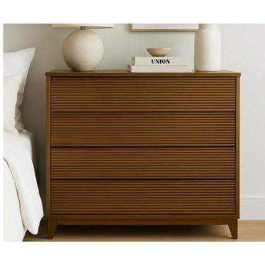 Imagem de Cômoda Gramado 1,00 X 55 X 1,00 - Madeira Maciça - Móveis De Gramado - Castanho