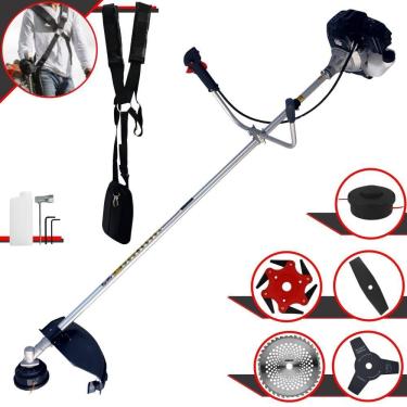 Imagem de Roçadeira Rt43lb25a 43cc Com Carretel + Facas 2p 3p 6p E 40d