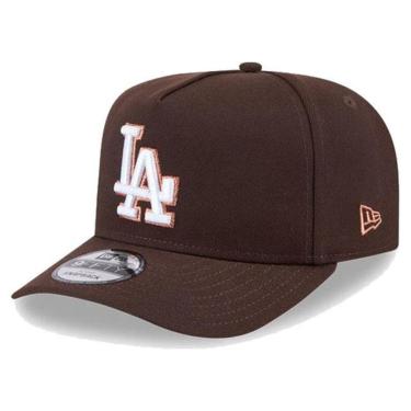 Imagem de Boné New Era 950 A-Frame Los Angeles Dodgers Marrom-Masculino
