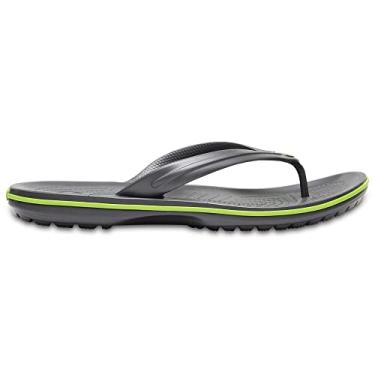 Imagem de Chinelo crocs crocband flip graphite/volt green - 37