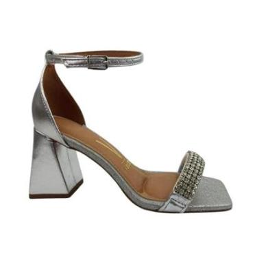 Imagem de Sandália Feminina Vizzano 6464.434 Prata-Feminino