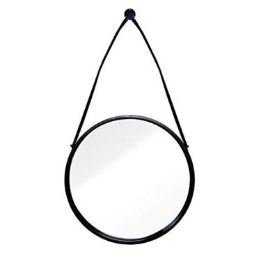 Imagem de Espelho de maquiagem vento nórdico espelho de maquiagem espelho de banheiro espelho de banheiro espelho de parede espelho redondo espelho banheiro banheiro diâmetro 60 cm ouro (tamanho: diâmetro 60