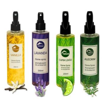 Imagem de Aromatizador de Ambiente e Tecidos Home Spray Perfumado 200ml - Pantan
