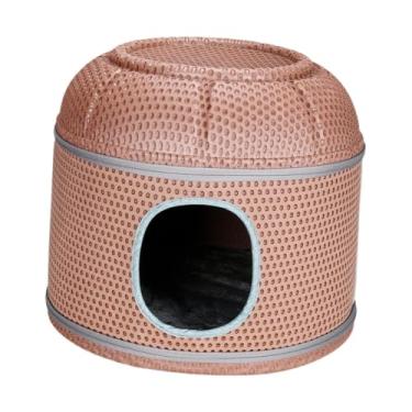 Imagem de Generic Cama de gato para gatos internos, casa de gato, mobília dobrável para gatos, condomínio de eva, de gato para animais de estimação, descanso para, CafÉ