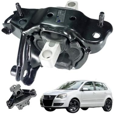 Imagem de Calço Coxim Traseiro Do Motor Lado Esquerdo Polo 2002 2003 2004 2005 2006 2007 2008 - MB9258, 4958, 6Q0199555AD