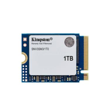 Imagem de SSD M.2 1TB Kingston NV3 - NVMe - Leitura 6000MB/s - Gravação 4000MB/s - Formato 2230 SNV3SM3/1T0