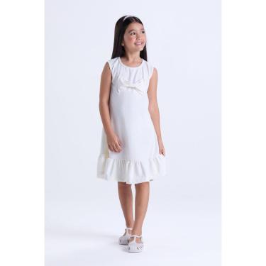 Imagem de Vestido Infantil Menina Verão Rustique com Laço-Feminino