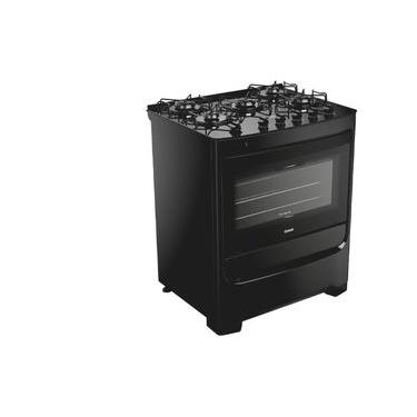 Imagem de Fogão 5 Bocas Consul CFS5VBE com Mesa de Vidro e Acendimento Automático Preto - Bivolt