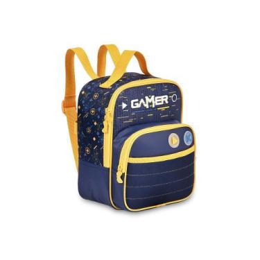 Imagem de Lancheira Térmica Infantil Game Start Original Clio, Azul