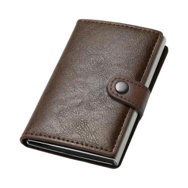 Imagem de Carteira Minimalista Para Cartões De Crédito Em Fibra De Carbono Preta