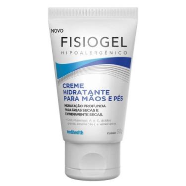 Imagem de Creme Hidratante para Mãos e Pés Fisiogel, 50g