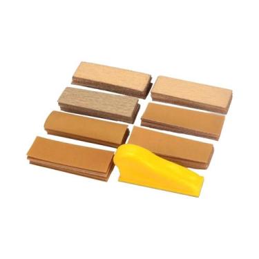 Imagem de Kit De Papel De Lixa Micro Detalhe 71PCS 3.5x1" Mini Bloco 80-600Grit 