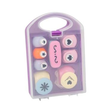 Imagem de Fancyes Conjunto de 8 furadores de papel para artesanato, com diferentes formatos criativos e versáteis, ideais para scrapbooking e confecção de cartões de