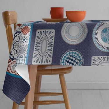 Imagem de Toalha Mesa Plástica Térmica Colonial 10 e 12 lugares 3,00 - Idealiza