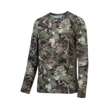 Imagem de Camisas De Pesca Masculinas De Manga Longa Em Camuflagem, Roupas Casua