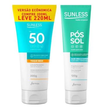Imagem de Kit Sunless Protetor Adulto FPS60 120g + Kids FPS50 120g