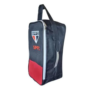 Imagem de Bolsa Porta Chuteira Oficial São Paulo FC Preto - Sport Bel