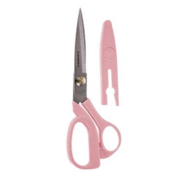 Imagem de Tesoura Multiuso Lanmax 8 Com Protetor, ROSA